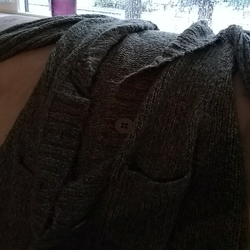 Green sweater